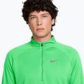 Men's running sweatshirt Nike Miler Dri-Fit UV 1/2 Zip illusion green 3