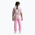 Children's trousers Nike Sportswear Studio Fleece pink rise/white 3