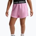 Children's shorts Nike Pro Fleece pink rise/pink rise/black/white 5