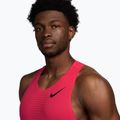 Men's running shirt Nike AeroSwift fusion red/black 3
