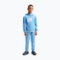 Children's sweatshirt Nike Sportswear Club Fleece football blue/white 7