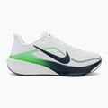 Men's running shoes Nike Pegasus 42 white/green spark/midnight navy 2