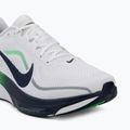 Men's running shoes Nike Pegasus 42 white/green spark/midnight navy 7