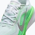 Women's running shoes Nike Pegasus 42 white/green strike/metallic silver 7