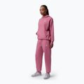 Women's trousers Jordan Fleece desert berry/white 2