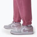 Women's trousers Jordan Fleece desert berry/white 5