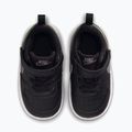 Children's shoes Nike Court Borough Low black/smoke grey/white/illusion green 4