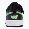 Children's shoes Nike Court Borough Low black/smoke grey/white/illusion green 6