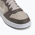 Nike Court Borough Low shoes moon particle/cave stone/white/white 7