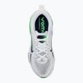 Nike Vomero 18 running shoes white/green spark/midnight navy 5