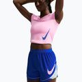 Women's running shorts Nike Tempo Dri-Fit Unlined old royal/football grey/pink rise 4