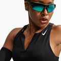 Women's running shirt Nike AeroSwift black/white 5