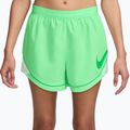 Women's running shorts Nike Tempo Dri-Fit Unlined illusion green/barely green/green spark