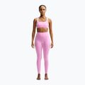 Women's training leggings Nike One pink rise/white 2