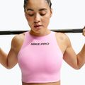 Training bra Nike Pro Sculpt pink rise/black 5