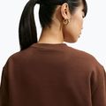 Women's sweatshirt Nike Studio Fleece cacao wow/sail 6
