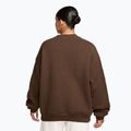 Women's sweatshirt Nike Studio Fleece Medium Weight cacao wow/sail 2