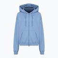 Women's sweatshirt Nike Studio Fleece Medium Weight Oversized Full Zip work blue/sail 4