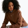 Women's sweatshirt Nike Studio Fleece cacao wow/sail 4