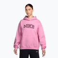 Women's sweatshirt Nike Studio Fleece pink rise/pink smoke