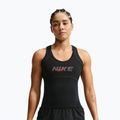 Women's training shirt Nike One black/black/university red/white