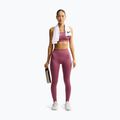 Women's leggings Nike One pink smoke/pink smoke/pink rise/white 2