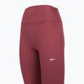 Women's leggings Nike One pink smoke/pink smoke/pink rise/white 9