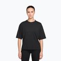 Women's training shirt Nike 24.7 ImpossiblySoft Light black/dark smoke grey