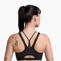 Training bra Nike One black/smoke grey/university red 2