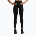 Women's leggings Nike One black/black/university red/white