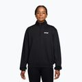 Women's training sweatshirt Nike Studio Fleece Sport black/university red/white