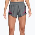 Women's running shorts Nike AeroSwift iron grey/white