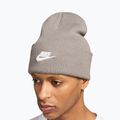 Winter hat Nike Peak Futura Beanie moon particle/white