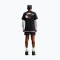 Men's running shirt Nike Dri-Fit Graphic black/white 2