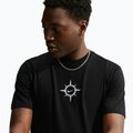 Men's running shirt Nike Dri-Fit Graphic black/action grape 4