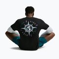 Men's running shirt Nike Dri-Fit Graphic black/action grape 5