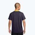 Men's tennis shirt Nike Court Advantage purple dynasty/lemon venom/lemon venom 2