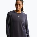 Women's training longsleeve Nike One Relaxed Dri-Fit gridiron/white 4