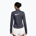 Women's running longsleeve Nike Tempo Swoosh Run Dri-Fit 1/4-Zip LS gridiron/white 2