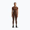 Women's training shirt Nike Pro Seamless Dri-Fit SS cacao wow 2