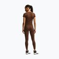 Women's training shirt Nike Pro Seamless Dri-Fit SS cacao wow 3