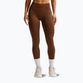 Women's leggings Nike Pro Seamless High-Waisted 7/8 cacao wow