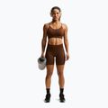 Women's shorts Nike Pro Seamless High-Waisted Biker 5" cacao wow 2