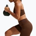 Women's shorts Nike Pro Seamless High-Waisted Biker 5" cacao wow 5