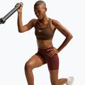 Women's sports bra Nike Swoosh Medium Support cacao wow/white 6