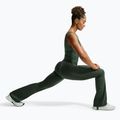Women's leggings Nike One High Waisted Flared camo green/white 4