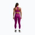 Women's sports bra Nike Swoosh Medium Support true berry/white 3