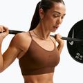 Women's sports bra Nike Pro Seamless Light Support Sports Bra cacao wow 4