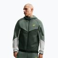 Men's sweatshirt Nike Tech Windrunner Full Zip camo green/black spruce/chrome yellow