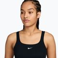 Women's sports bra Nike One black/white 3